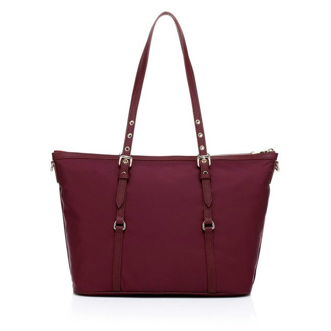2014 Prada tessuto Large Shopping Tote Bag BN4253 dark red